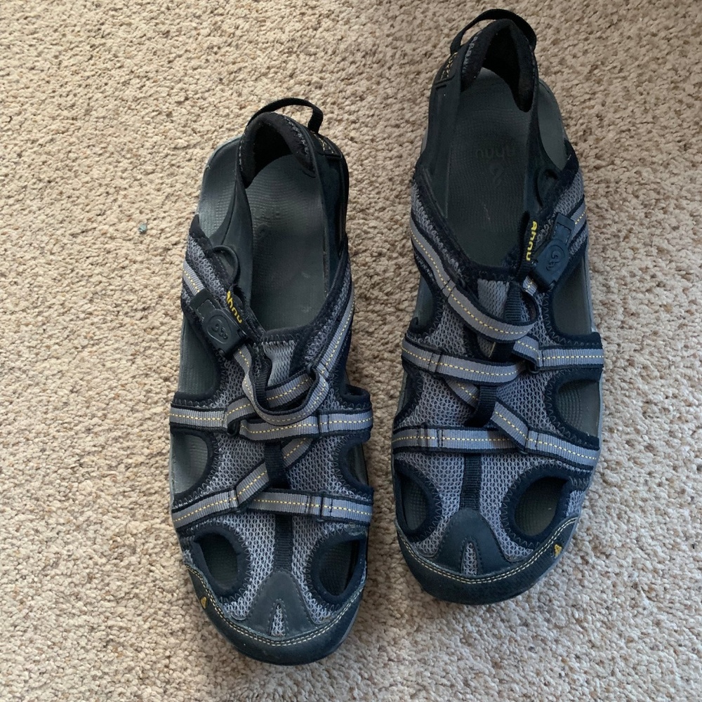 Anhu Men's Gray Sport Shoe Sandals